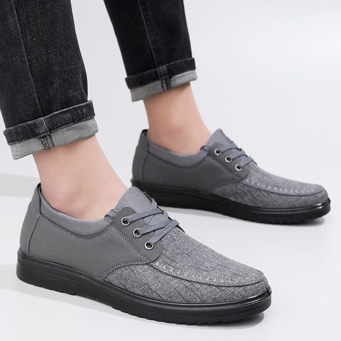 Men's Casual Lightweight Comfy Breathable Flat Slip On Loafers-MENSZONES