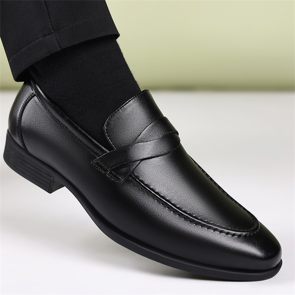Premium Leather Men's Loafer | Handmade Slip-On Dress Shoes for Men | Genuine Leather Casual Shoes for Party Prom Wedding-MENSZONES