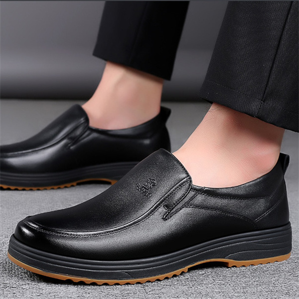 Men's Genuine Leather Loafers - Arch Support Ergonomic & Comfortable-MENSZONES