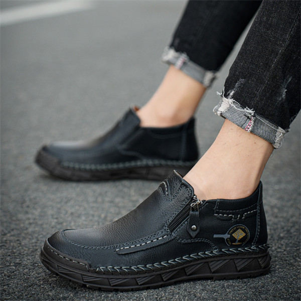 Premium Leather Men's Loafer | Handmade Slip-On Dress Shoes for Men | Genuine leather casual shoes suitable for outdoor leisure travel