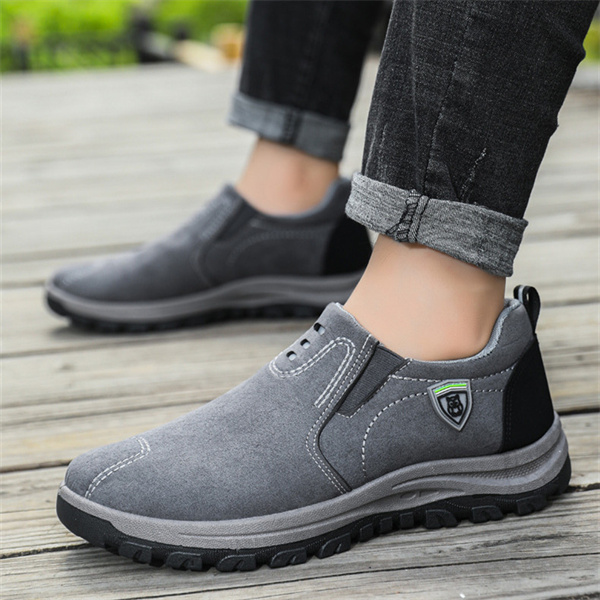 Men's leather comfortable outdoor casual shoes-MENSZONES