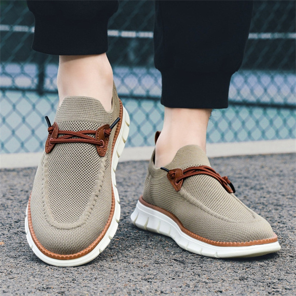 Men's lightweight breathable slip-on fashionable casual loafers