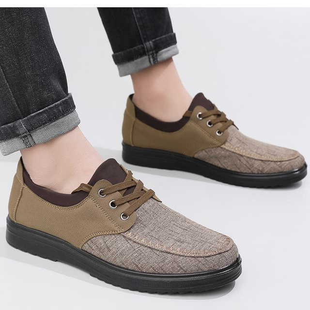 Men's Casual Lightweight Comfy Breathable Flat Slip On Loafers-MENSZONES