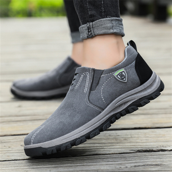 Men's leather comfortable outdoor casual shoes-MENSZONES