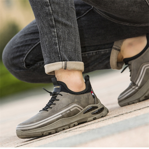 Men's Leather Casual Shoes - Ergonomic & Orthopedic Shoes With Arch Support