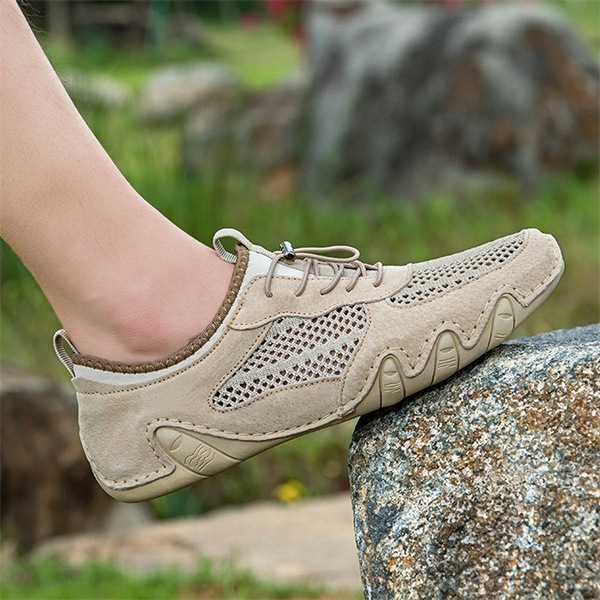 Men's suede non-slip casual loafers