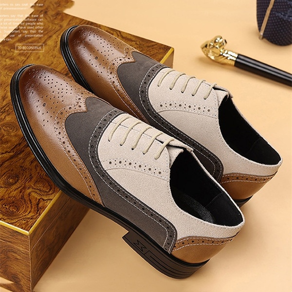 Men’s Genuine Leather Loafers | Slip-On Business Casual Shoes