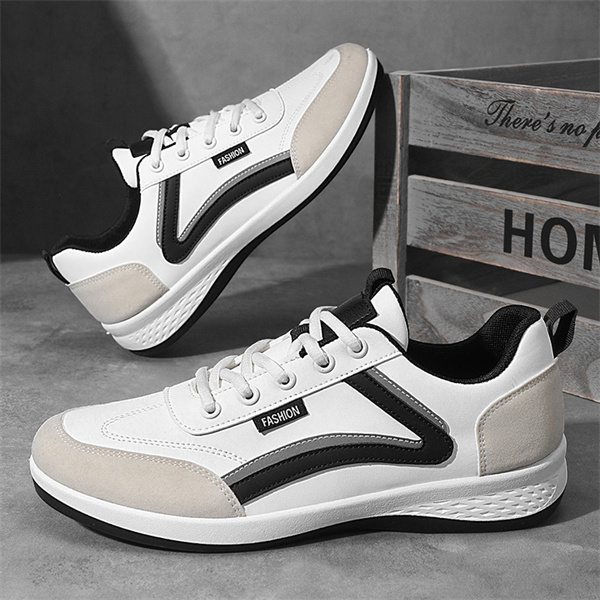 Men's genuine leather non-slip waterproof soft sole casual loafers