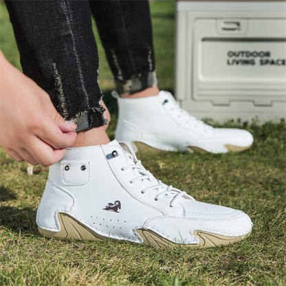 Men's genuine leather soft-soled non-slip outdoor casual shoes