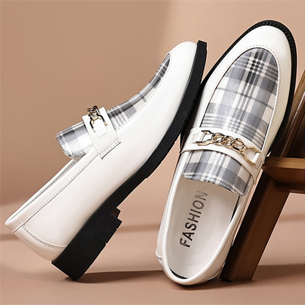 Men’s Genuine Leather Loafers | Slip-On Business Casual Shoes