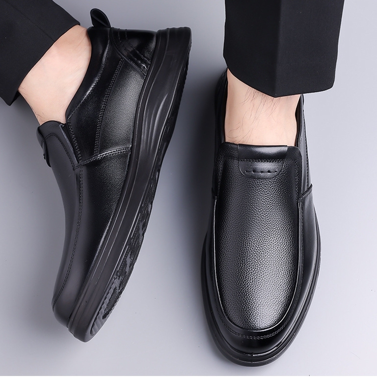 Men's Genuine Leather Loafers - Arch Support Ergonomic & Comfortable