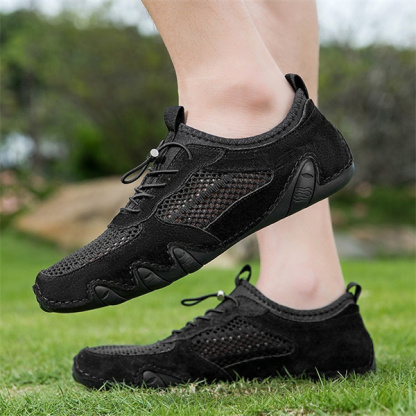 Men's suede non-slip casual loafers