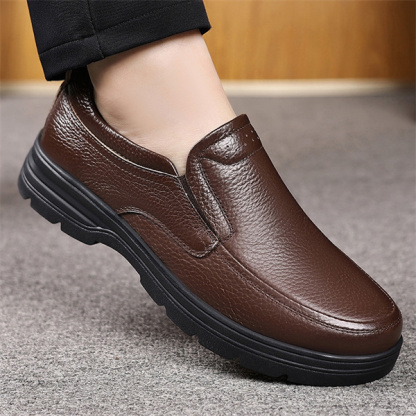 Premium Leather Men's Loafer | Handmade Slip-On Dress Shoes for Men | Genuine Leather Casual Shoes for Party Prom Wedding