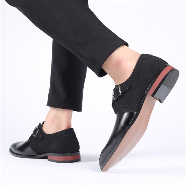 Men's leather padded non-slip loafers