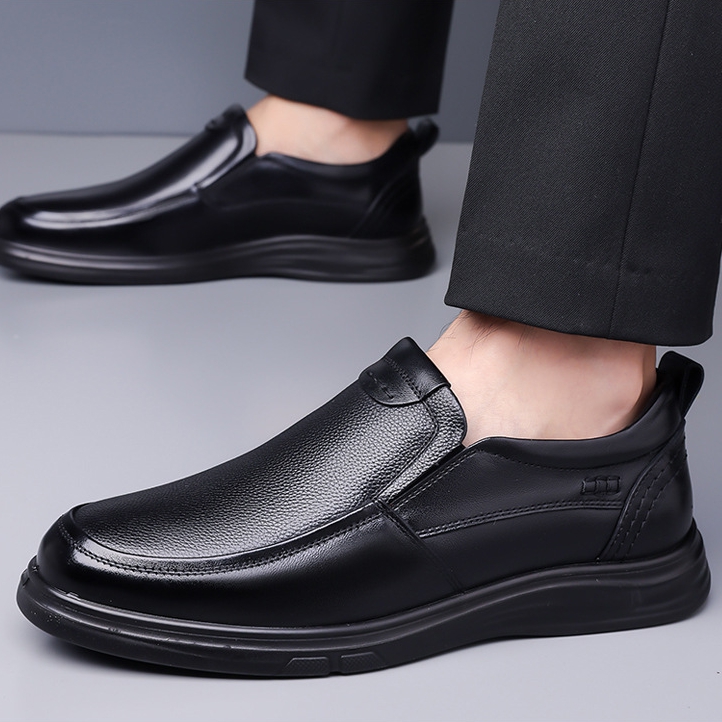 Men's Genuine Leather Loafers - Arch Support Ergonomic & Comfortable