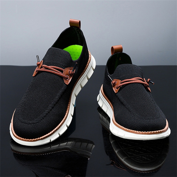 Men's lightweight breathable slip-on fashionable casual loafers