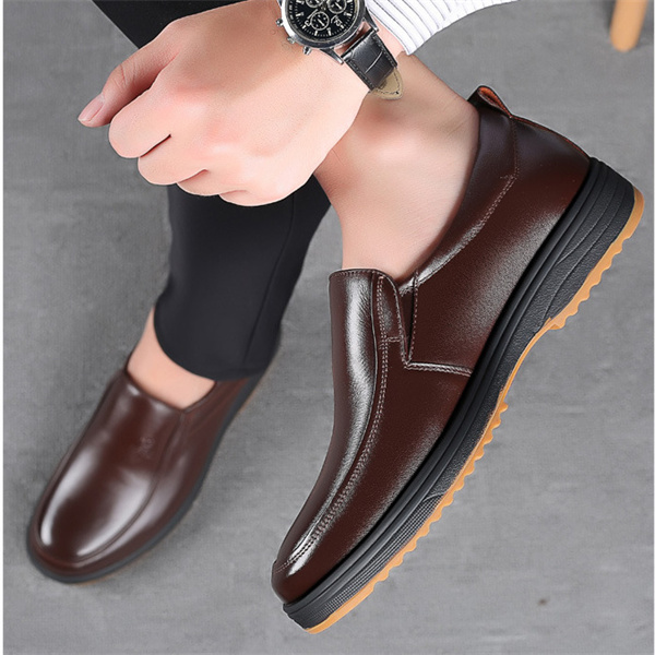Men's Genuine Leather Loafers - Arch Support Ergonomic & Comfortable-MENSZONES