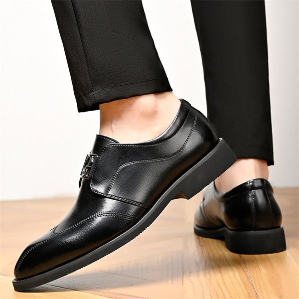 Men's Genuine Leather Soft Bottom Non-slip Casual Business Shoes