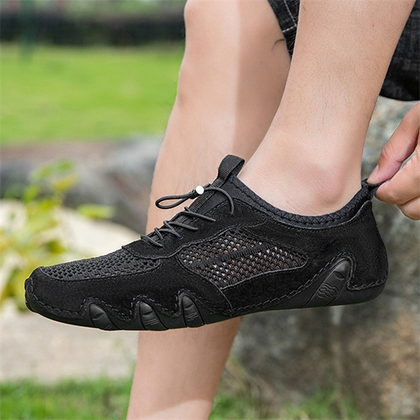 Men's suede non-slip casual loafers