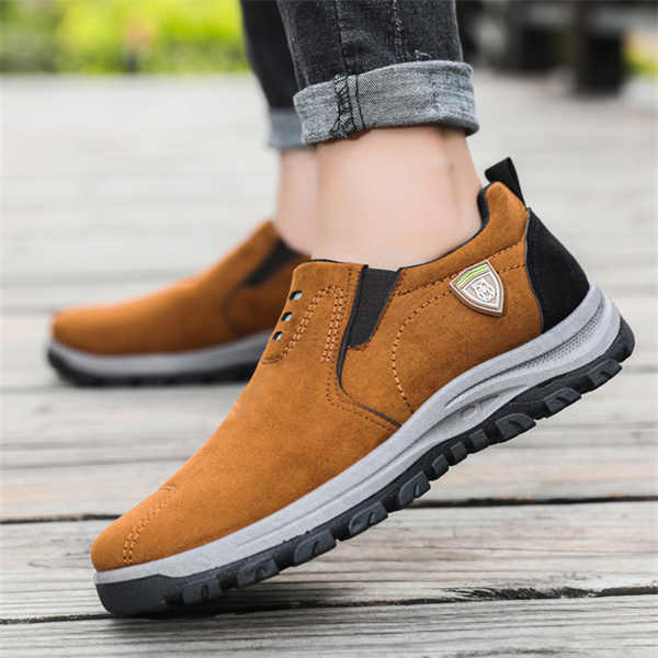 Men's leather comfortable outdoor casual shoes-MENSZONES