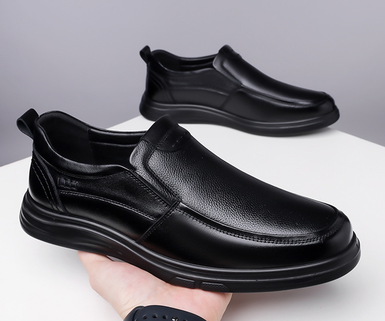 Men's Genuine Leather Loafers - Arch Support Ergonomic & Comfortable