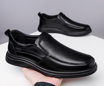 Men's Genuine Leather Loafers - Arch Support Ergonomic & Comfortable