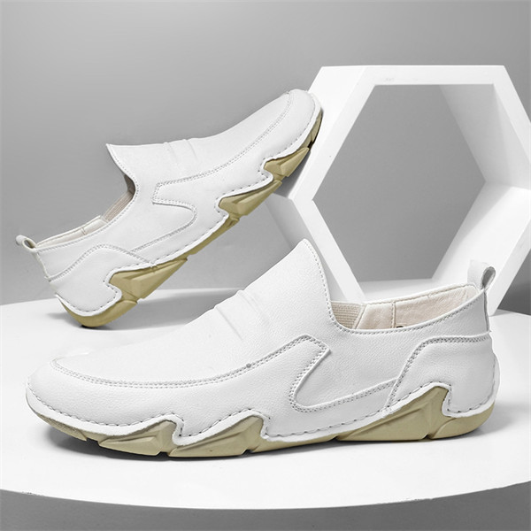 Men's genuine leather soft-soled casual loafers