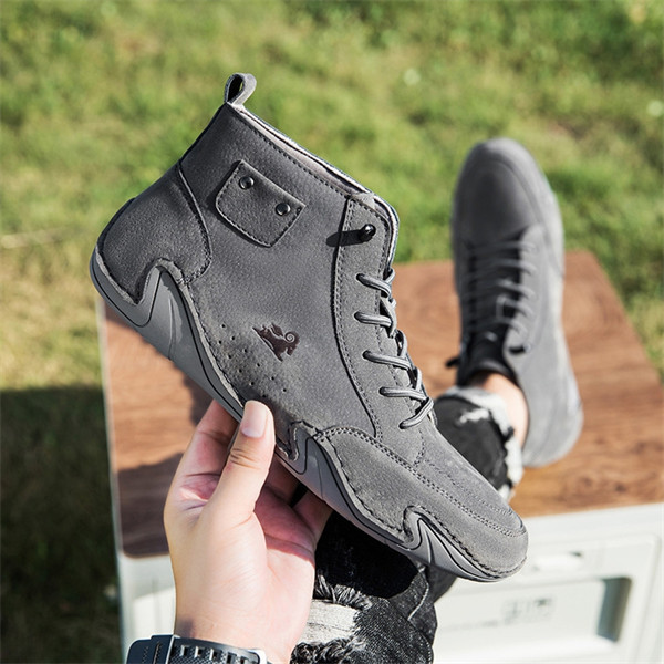 Men's genuine leather soft-soled non-slip outdoor casual shoes