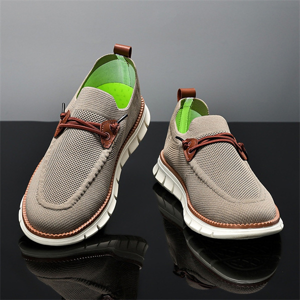 Men's lightweight breathable slip-on fashionable casual loafers