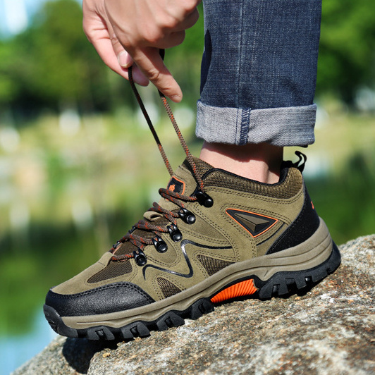 Men's new anti-slip and waterproof outdoor hiking shoes-MENSZONES