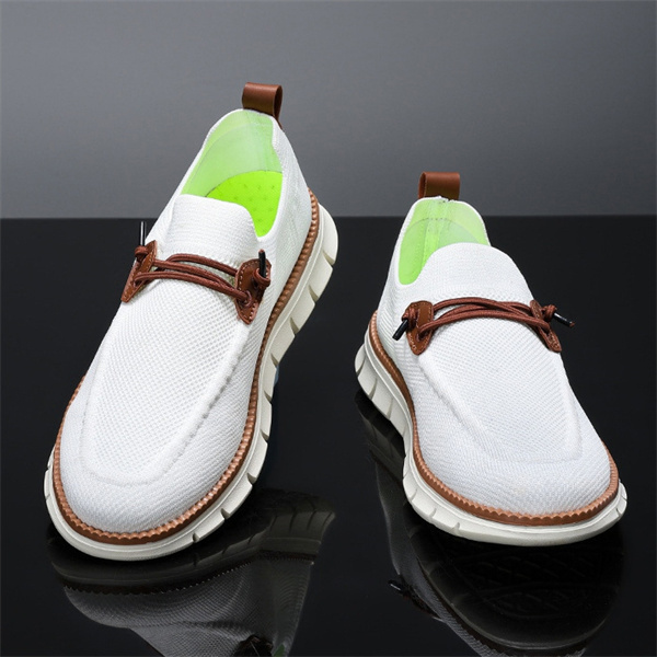 Men's lightweight breathable slip-on fashionable casual loafers