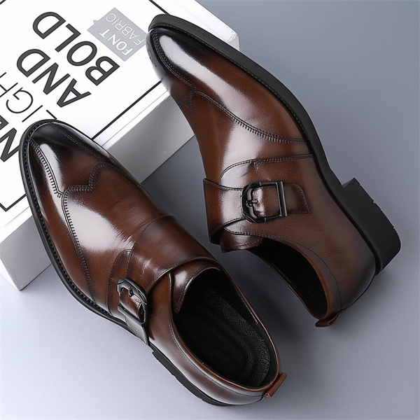 Men’s Genuine Leather Loafers | Slip-On Business Casual Shoes