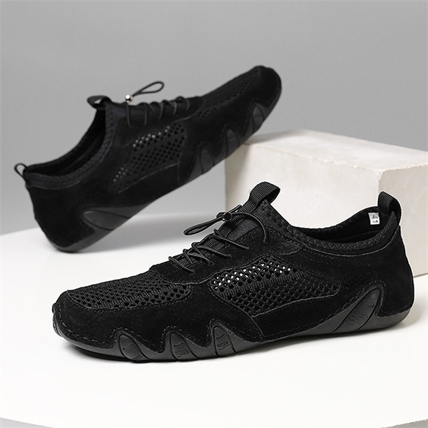 Men's suede non-slip casual loafers