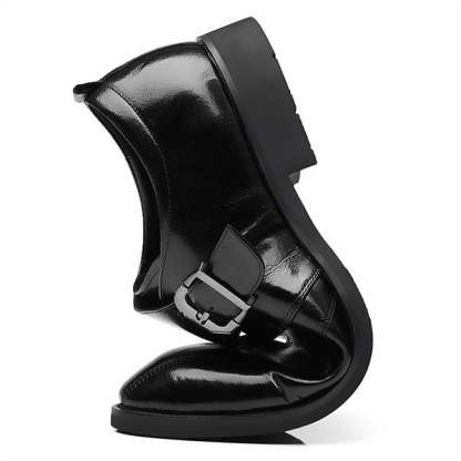 Premium Leather Men's Loafer | Handmade Slip-On Dress Shoes for Men | Genuine Leather Casual Shoes for Party Prom Wedding-MENSZONES