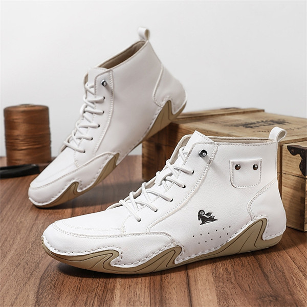 Men's genuine leather soft-soled non-slip outdoor casual shoes