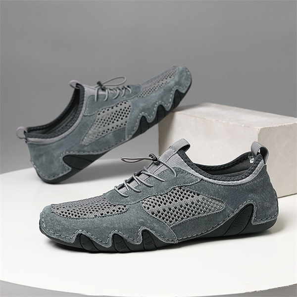 Men's suede non-slip casual loafers