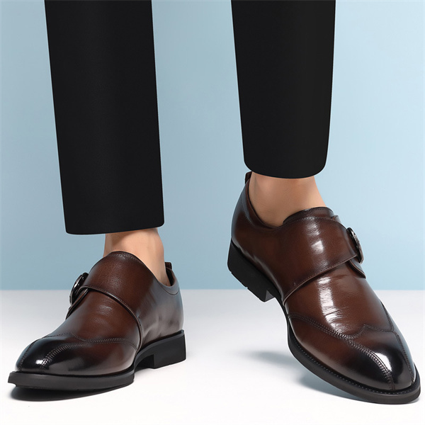 Premium Leather Men's Loafer | Handmade Slip-On Dress Shoes for Men | Genuine Leather Casual Shoes for Party Prom Wedding-MENSZONES