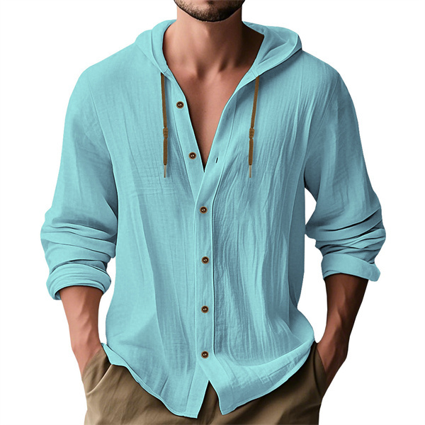 Men's Casual Linen Shirt