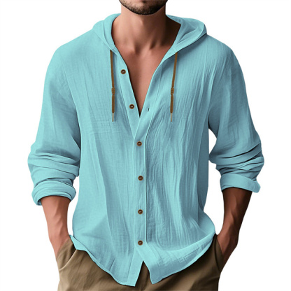 Men's Casual Linen Shirt