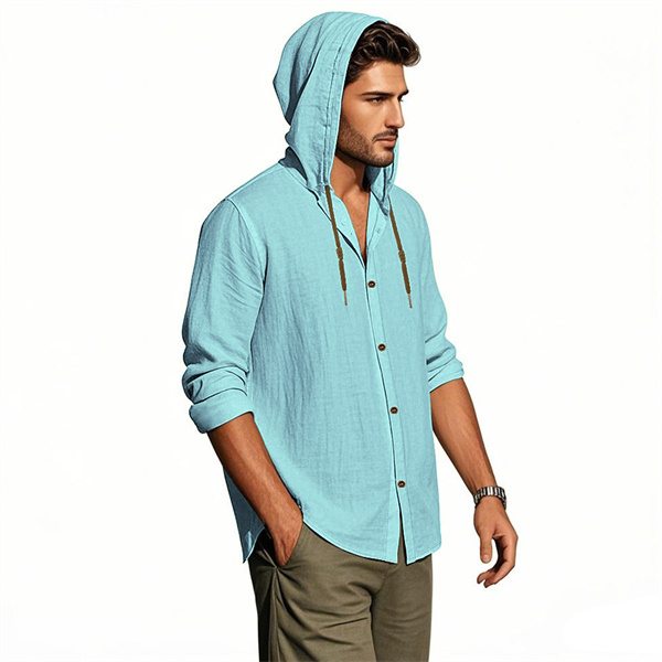 Men's Casual Linen Shirt
