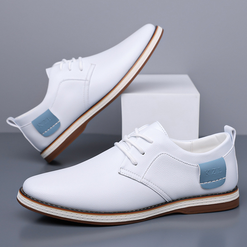 Men's genuine leather soft sole non-slip comfortable casual business shoes