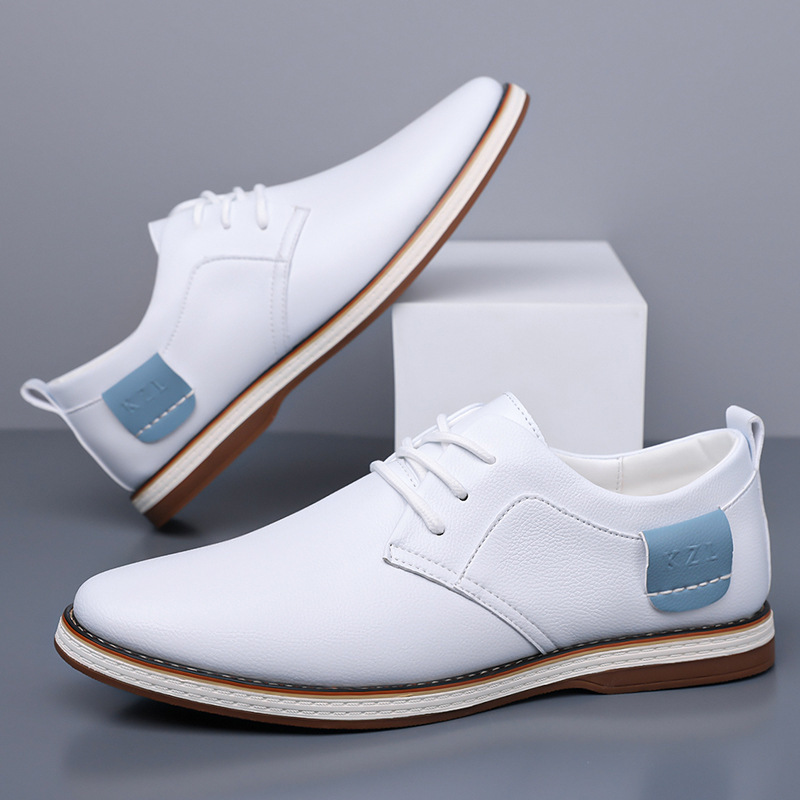 Men's genuine leather soft sole non-slip comfortable casual business shoes