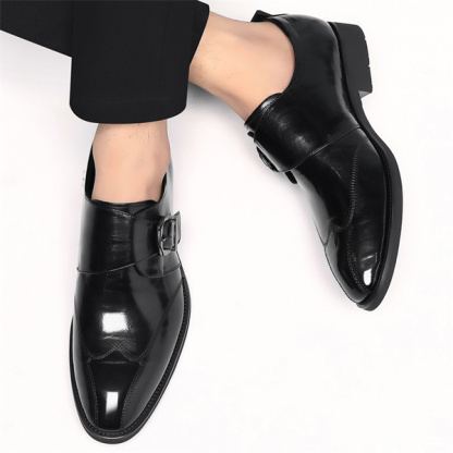 Premium Leather Men's Loafer | Handmade Slip-On Dress Shoes for Men | Genuine Leather Casual Shoes for Party Prom Wedding-MENSZONES