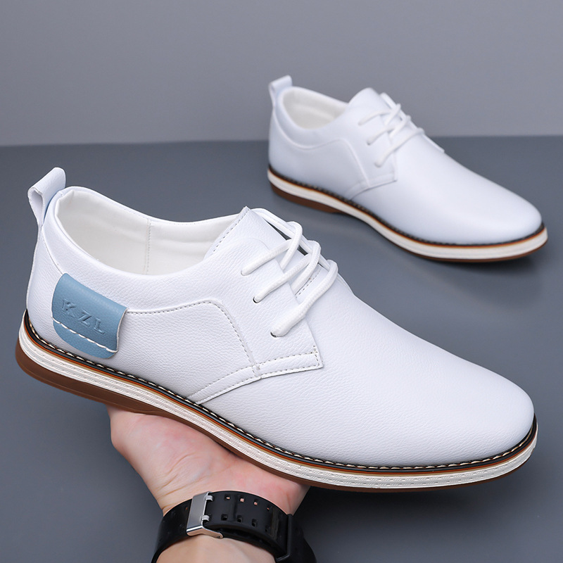 Men's genuine leather soft sole non-slip comfortable casual business shoes