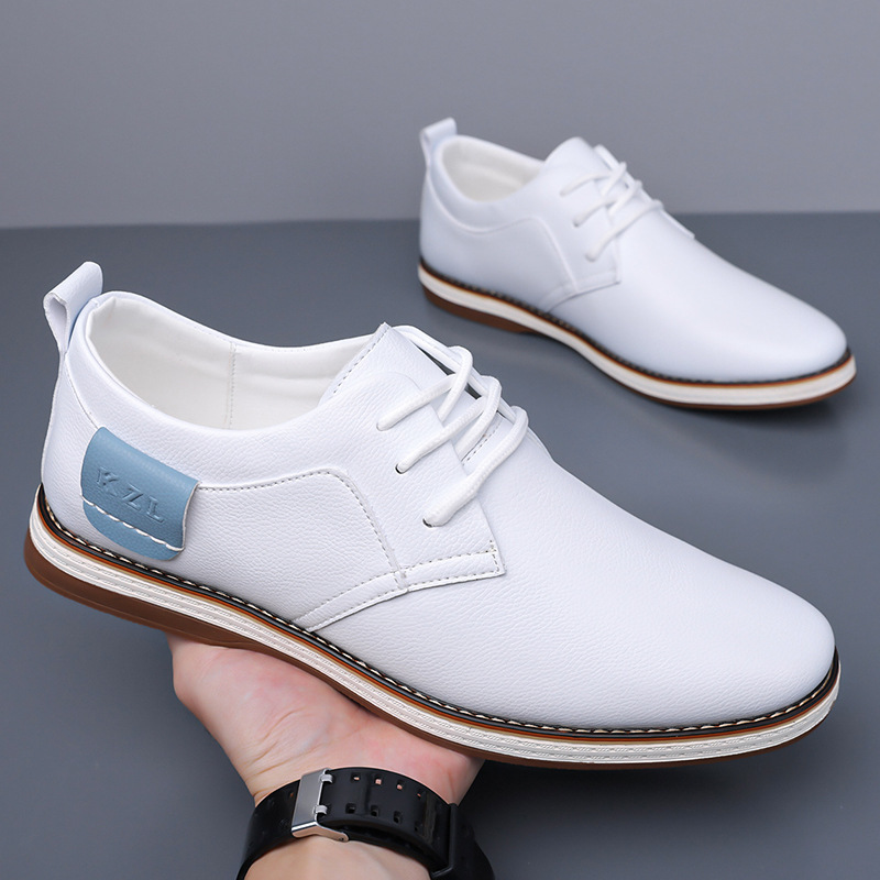 Men's genuine leather soft sole non-slip comfortable casual business shoes