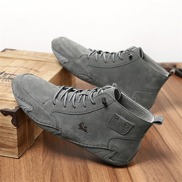 Men's genuine leather soft-soled non-slip outdoor casual shoes