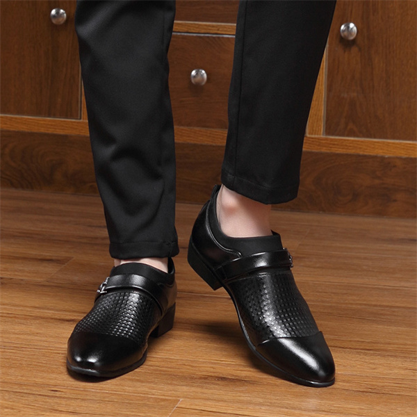 Men's Genuine Leather Soft-soled Fashion Business Shoes