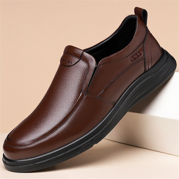 Premium Leather Men's Loafer | Handmade Slip-On Dress Shoes for Men | Genuine Leather Casual Shoes for Party Prom Wedding