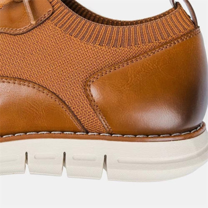 Men's Genuine Leather Soft Sole Light Casual Shoes-MENSZONES