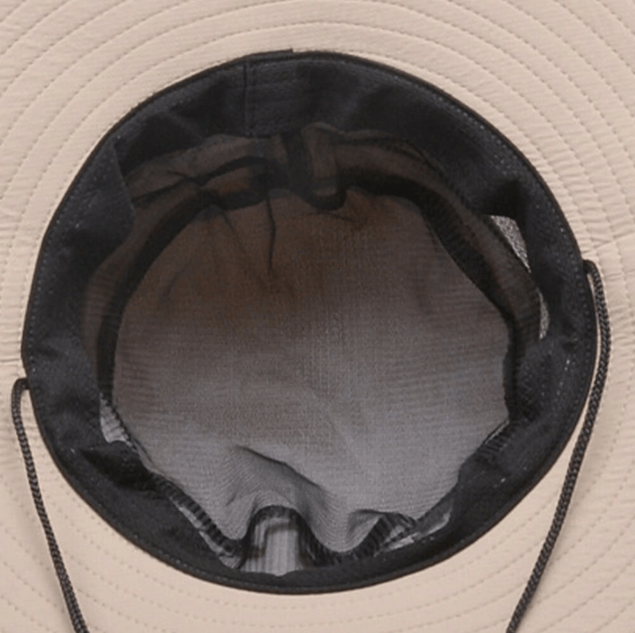 Men Anti-UV Sun Mesh Breathable Outdoor Fishing Climbing Bucket Hats-MENSZONES
